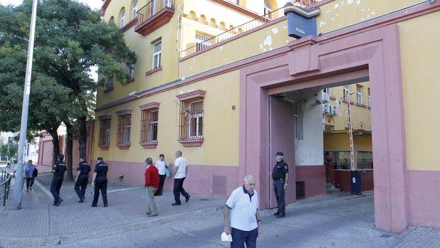 Entrada a la actual Comisaría en Campo Madre de Dios