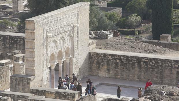 Parte del yacimiento arqueológico de Medina Azahara