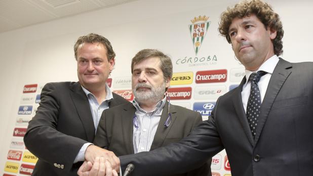 Todos los directores deportivos del Córdoba CF con Carlos González