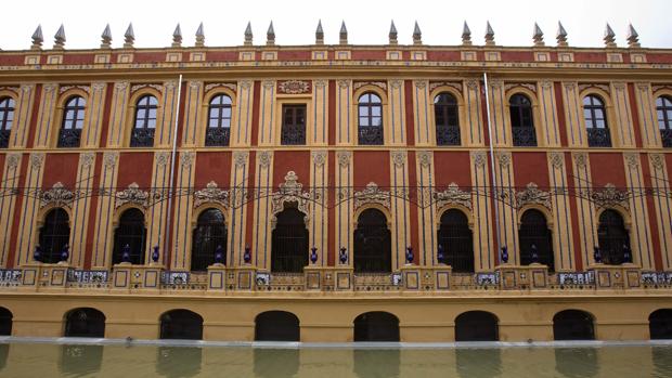 Una fachada interior del Palacio de San Telmo, sede de la presidencia de la Junta