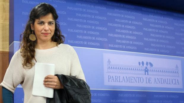 La coordinadora general de Podemos, Teresa Rodríguez