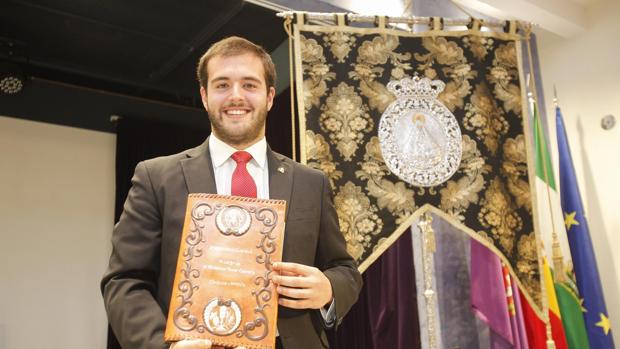 Federico Tovar, durante el pregón de juventud