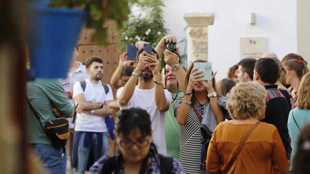 Turistas en el Casco Histórico de Córdoba