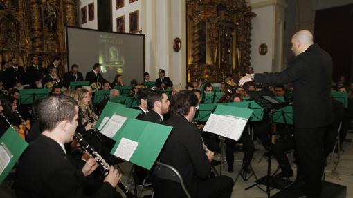 La banda de la Esperanza, durante un concierto