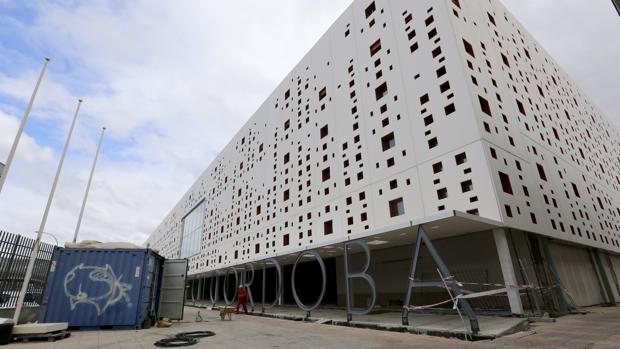 El Centro de Convenciones en obras