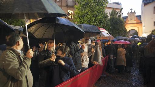 Lluvia durante la pasada Semana Santa