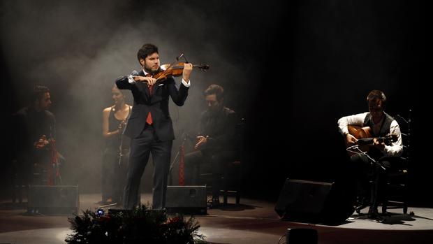 Montalvo, durante una actuación en el Gran Teatro