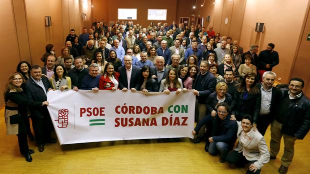 Presentación del grupo de apoyo a Susana Díaz para el cargo de secretaria general del PSOE