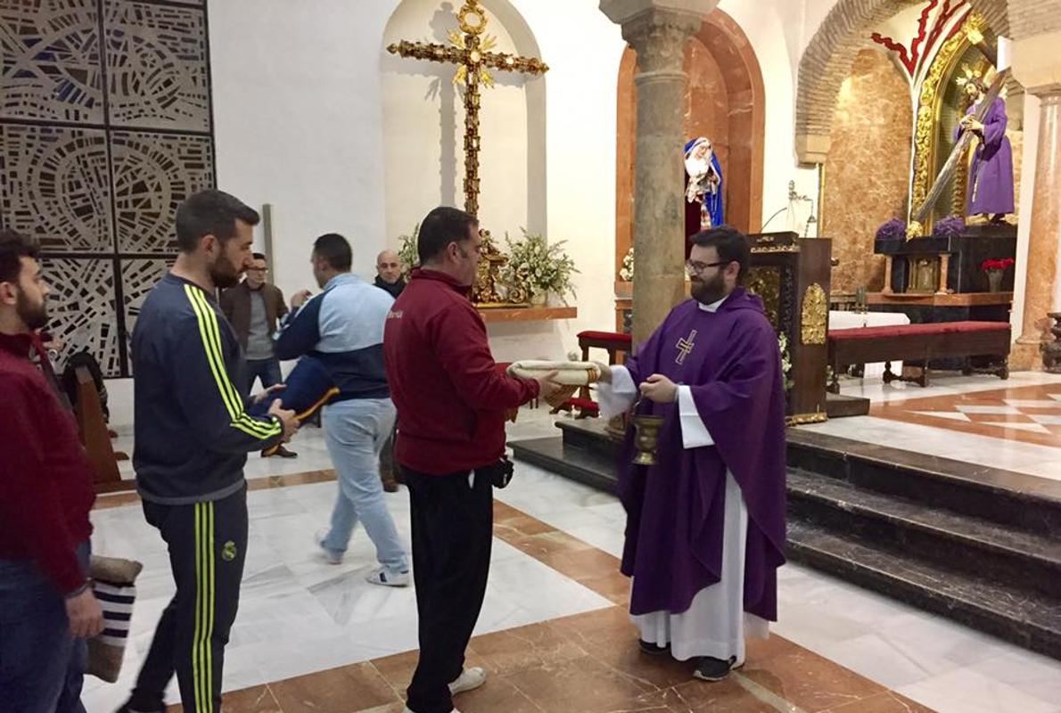 Bendición de los costales en la Vera-Cruz