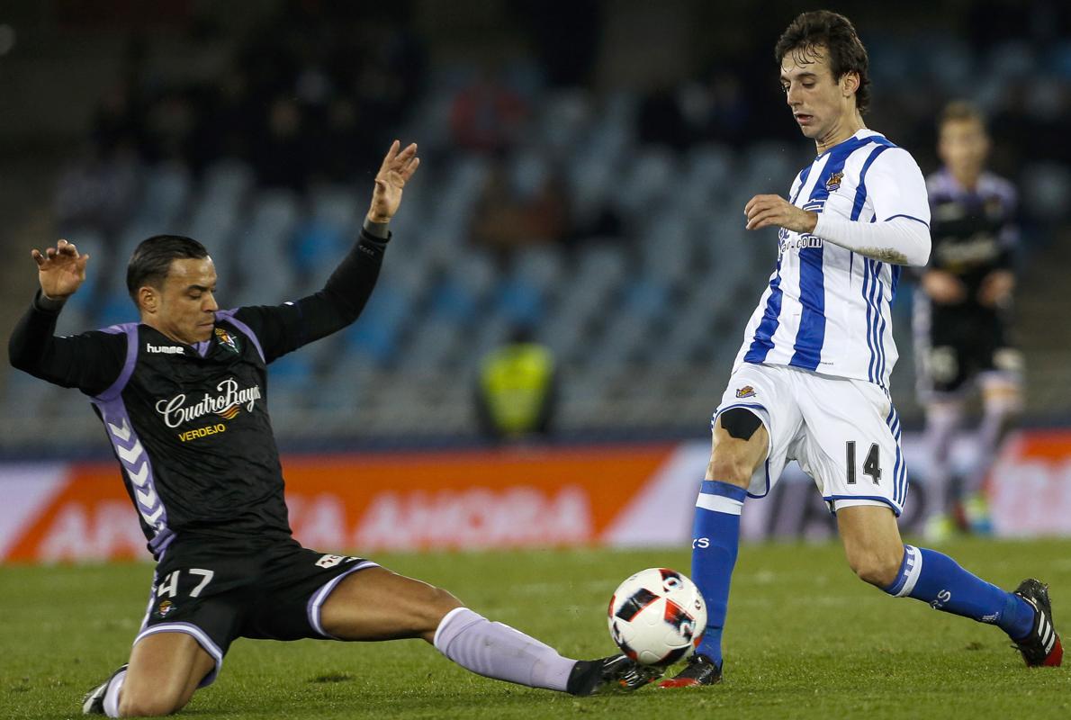 De Tomás, en un partido de Copa esta temporada