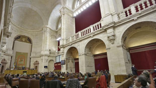 Pleno del Parlamento de Andalucía