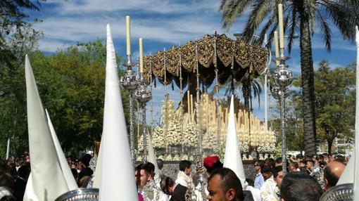 La Virgen de la Merced, en la calle