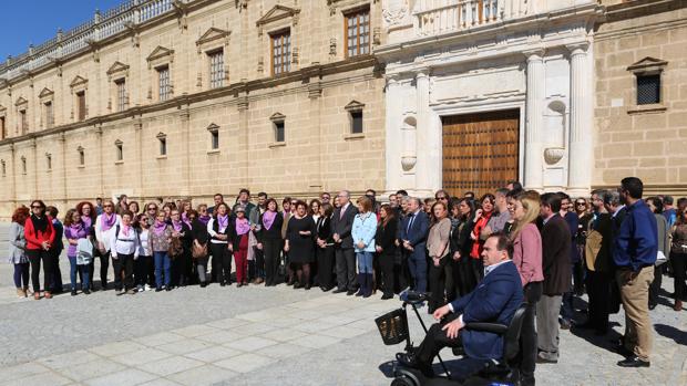 Concentración de los grupos políticos en el Parlamento andaluz