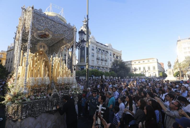 La Virgen de la Paz, en Las Tendillas