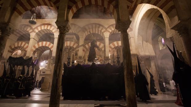 Jesús Nazareno, en el interior de la Mezquita-Catedral