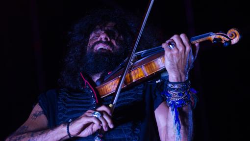 El violinista Ara Malikian en una de sus actuaciones.