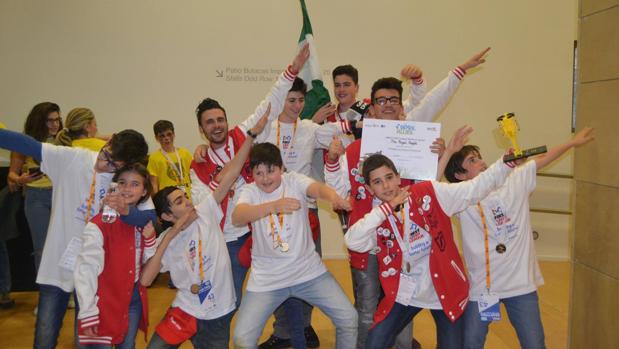 El equipo cordobés a la finalización del torneo nacional disputado en Logroño