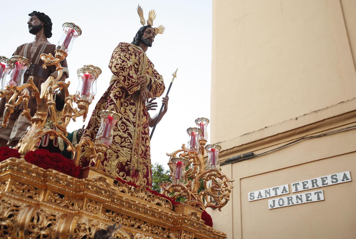 Nuestro Padre Jesús de la Sentencia, el pasado Lunes Santo