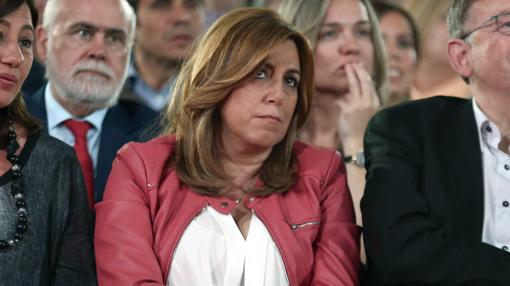 Susana Díaz, en el acto de recuerdo a Carmen Chacón