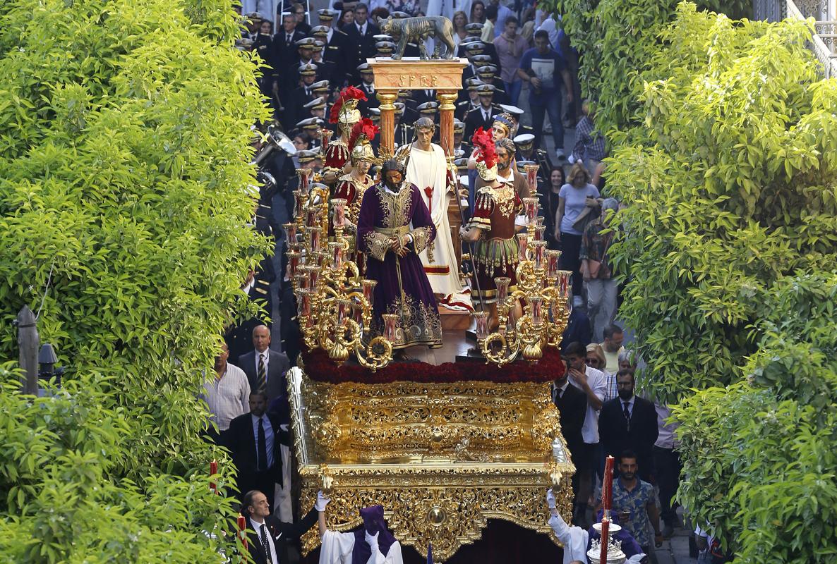 La hermandad de la Sangre, el pasado Martes Santo