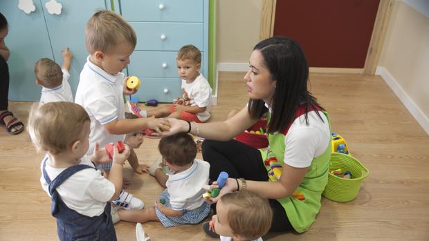 Aula de una escuela infantil