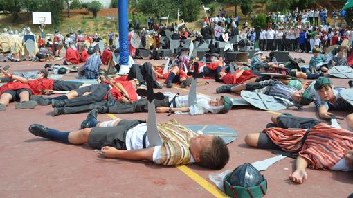 La Batalla de las Navas de Tolosa se dirime en el patio del colegio