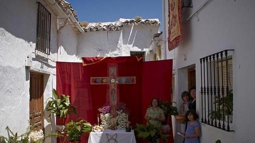 Una de las cruces de Zuheros