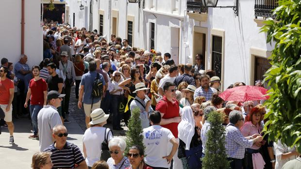 Ambiente de la última jornada de Patios en Córdoba