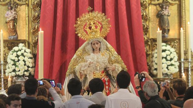 «Nuestra intención es que la Virgen de la Salud salga el próximo año»