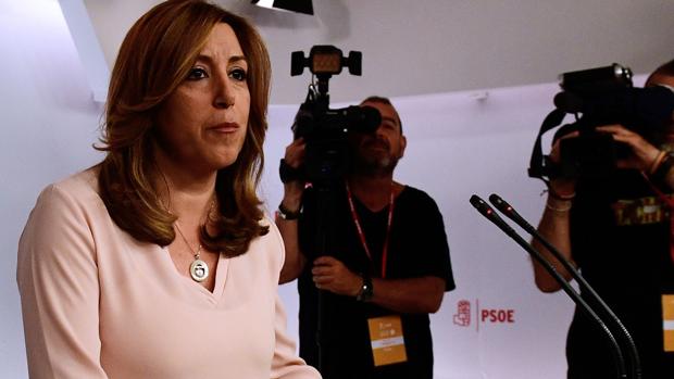 La presidenta de la Junta, Susana Díaz