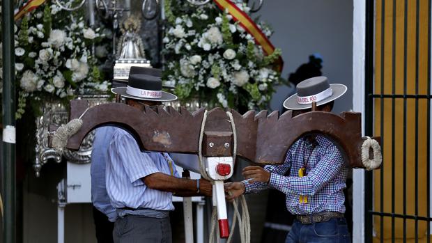 La hermandad de La Puebla prepara el camino de regreso a Sevilla