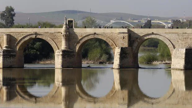 El Guadalquivir a la altura del Puente Romano
