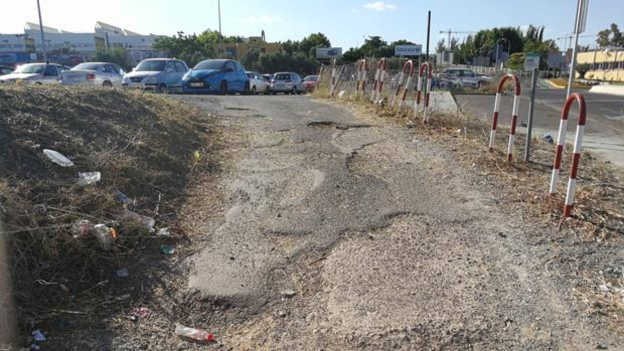 Estado en el que se encuentra el parking del hospital