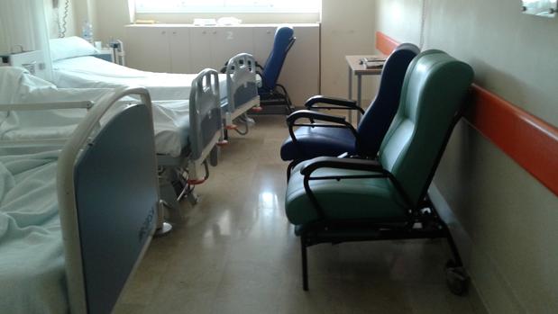 Habitación de un centro hospitalario