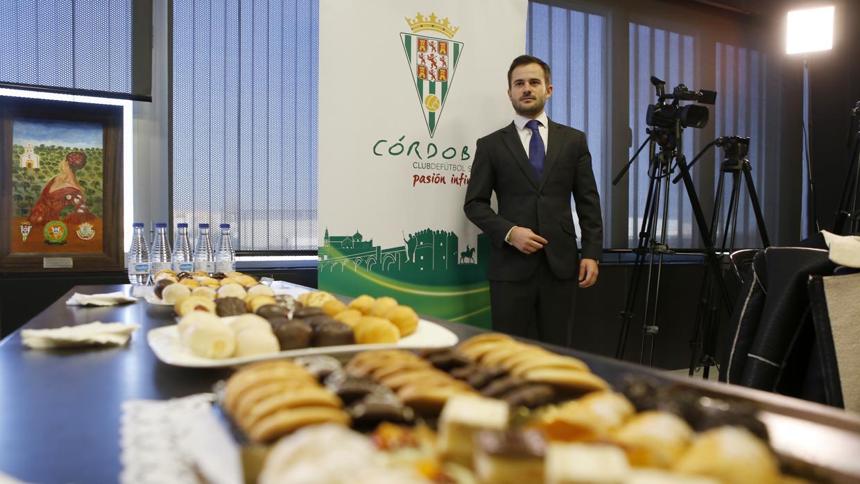 El presidente del Córdoba CF, Alejandro González