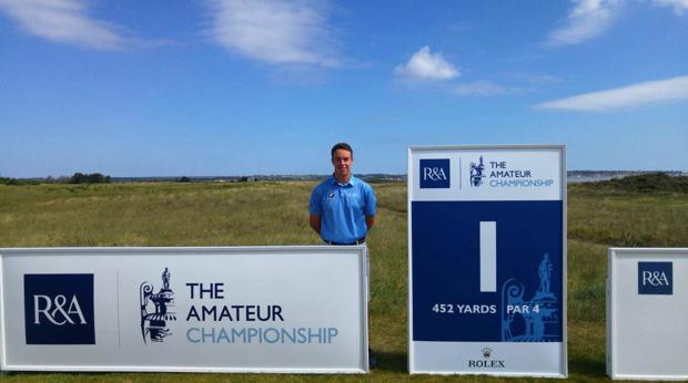 Debut de Víctor Pastor en el British amateur