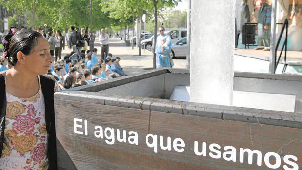 Muestra sobre el consumo responsable del agua en Córdoba
