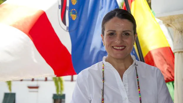 Rocío Espinosa, alcaldesa de Almonte