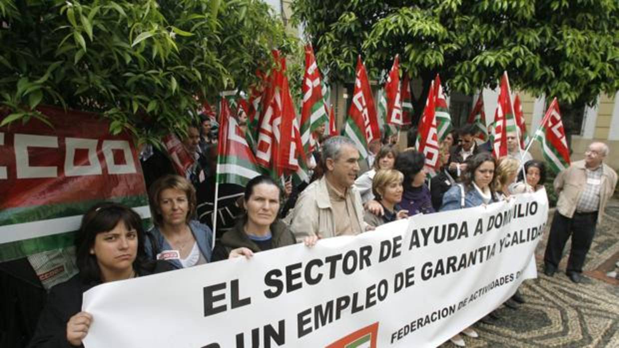 Trabajadores del servicio de ayuda a domicilio