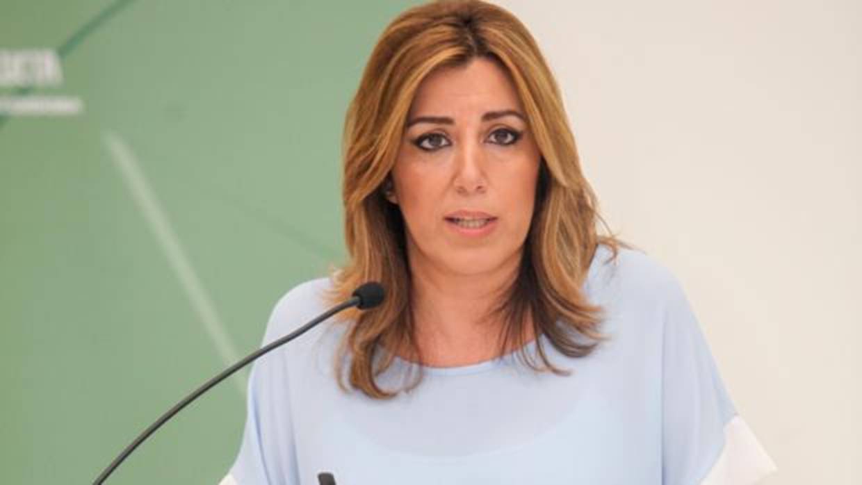 La presidenta de la Junta, Susana Díaz