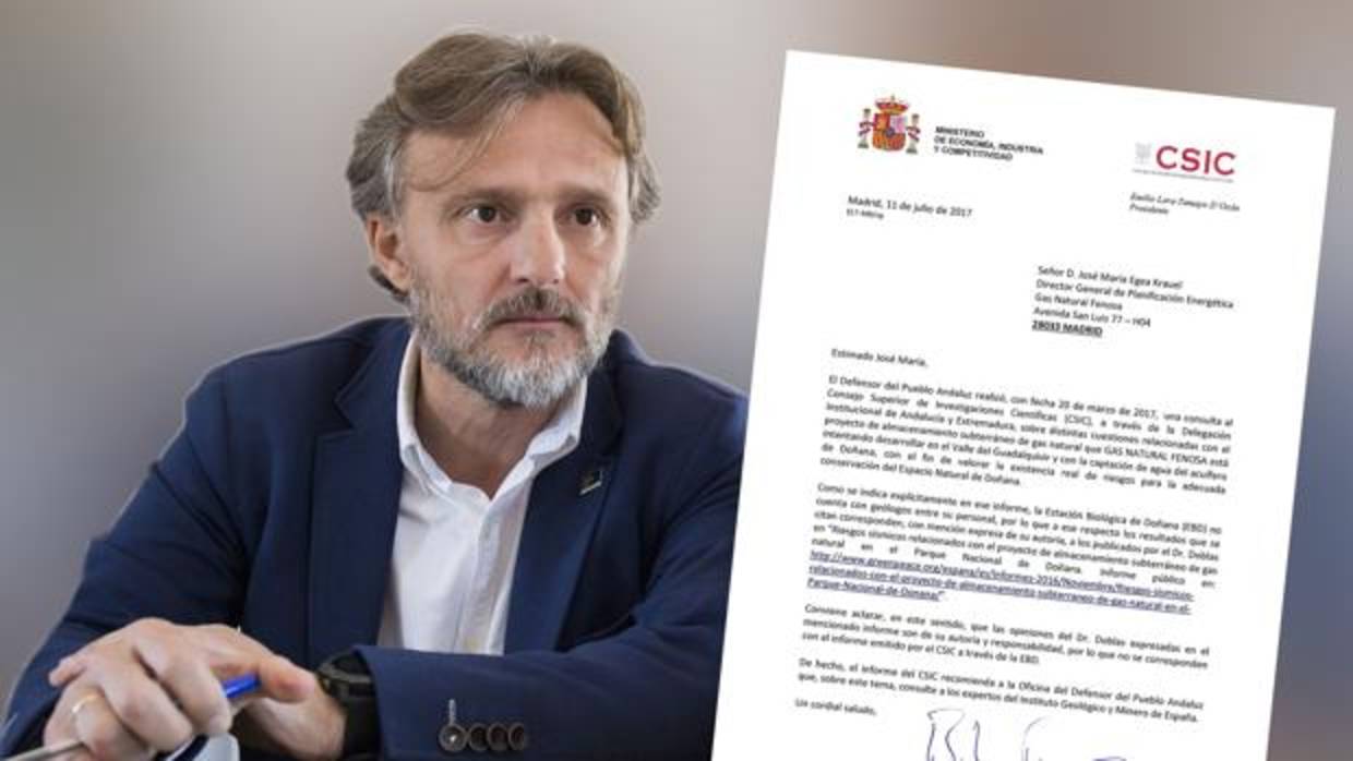 José Fiscal, consejero de Medio Ambiente de la Junta de Andalucía