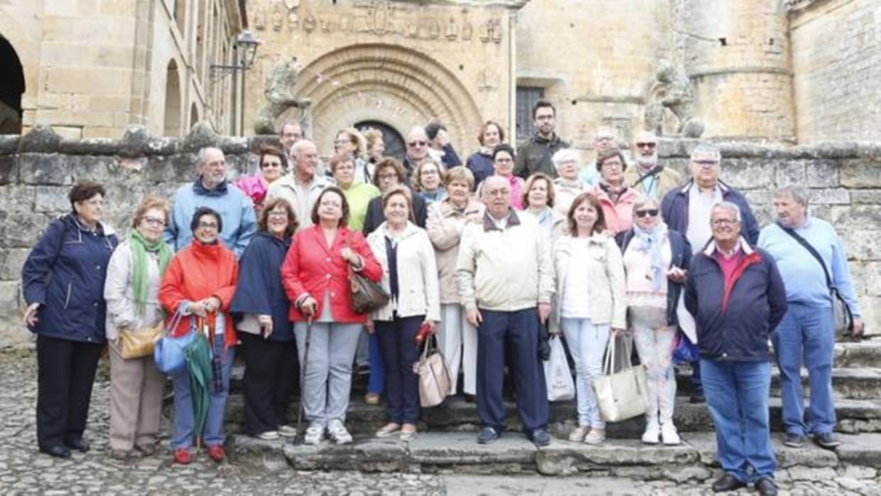 Peregrinos gaditanos en Liébana