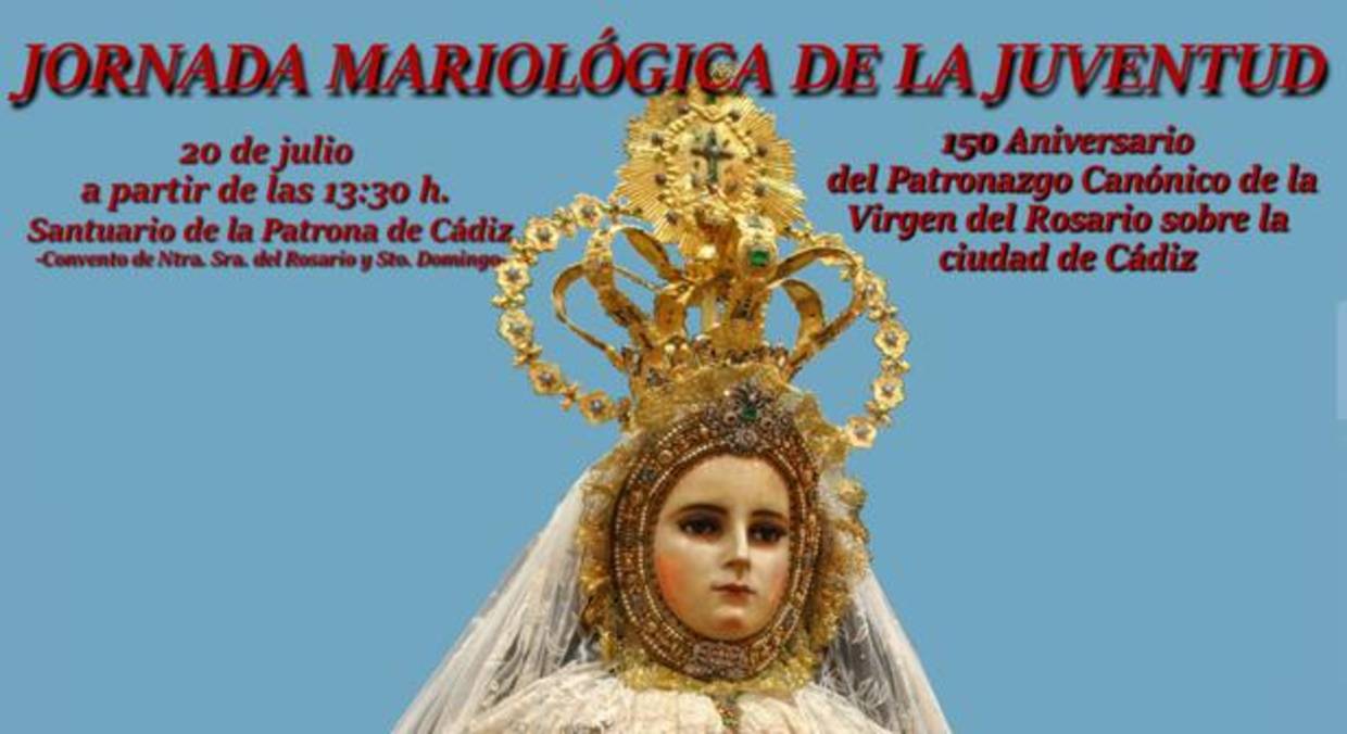 Cartel que anuncia la Jornada Mariológica