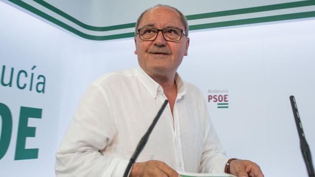 El secretario de Organización del PSOE andaluz, Juan Cornejo