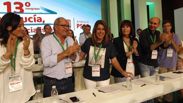La nueva Ejecutiva de Susana Díaz en el PSOE de Andalucía mantiene a sus principales miembros