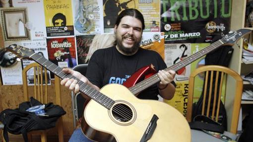 Curro Rumbao durante una entrevista para ABC Córdoba