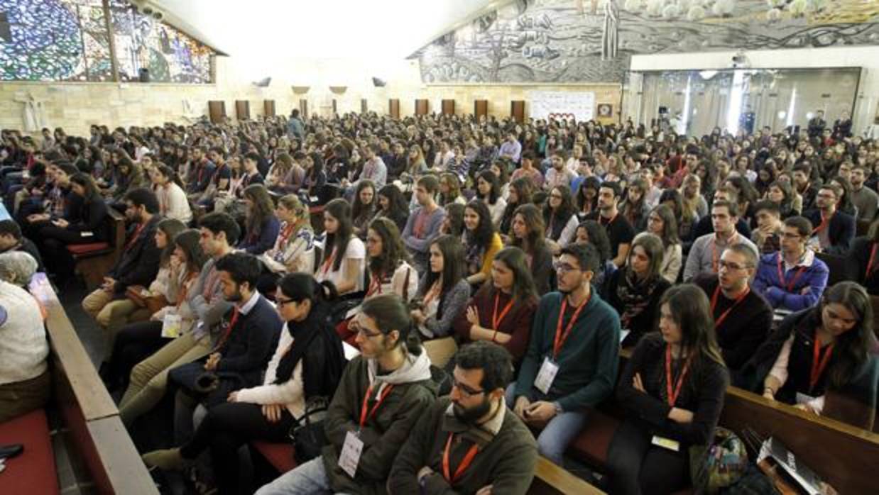 Jóvenes en un congreso de medicina celebrado en Córdoba el año pasado