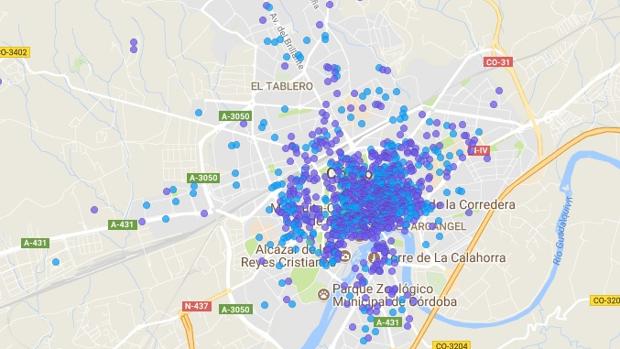 El mercado de alquiler turístico de Córdoba en internet crece un 140 por ciento al año