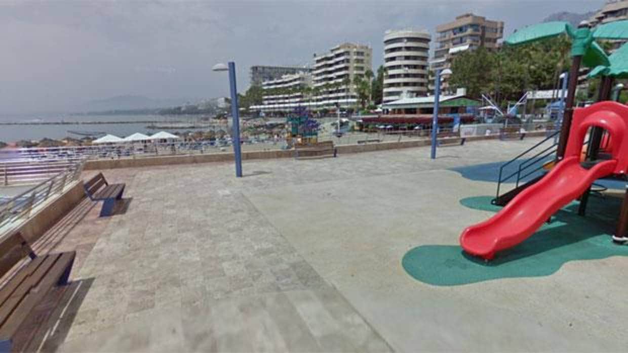 Parque infantil del puerto de Marbella