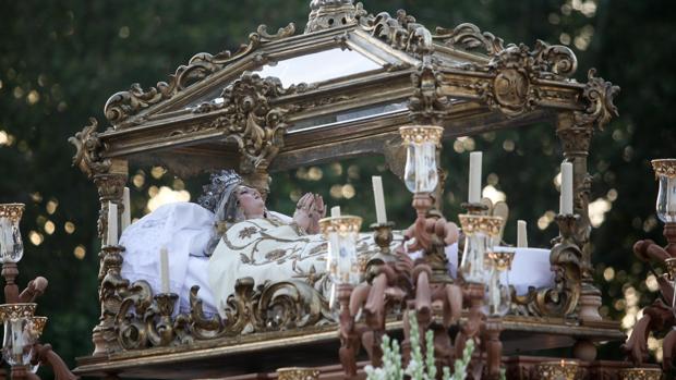 Así fue la procesión de la Virgen del Tránsito de Córdoba